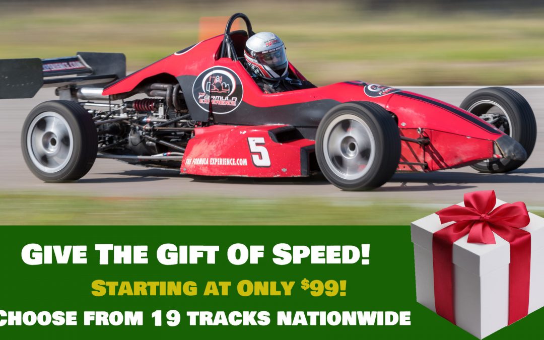 The Formula Experience Holiday Deals! Drive a Formula Car for Only $99! Gift Vouchers Available